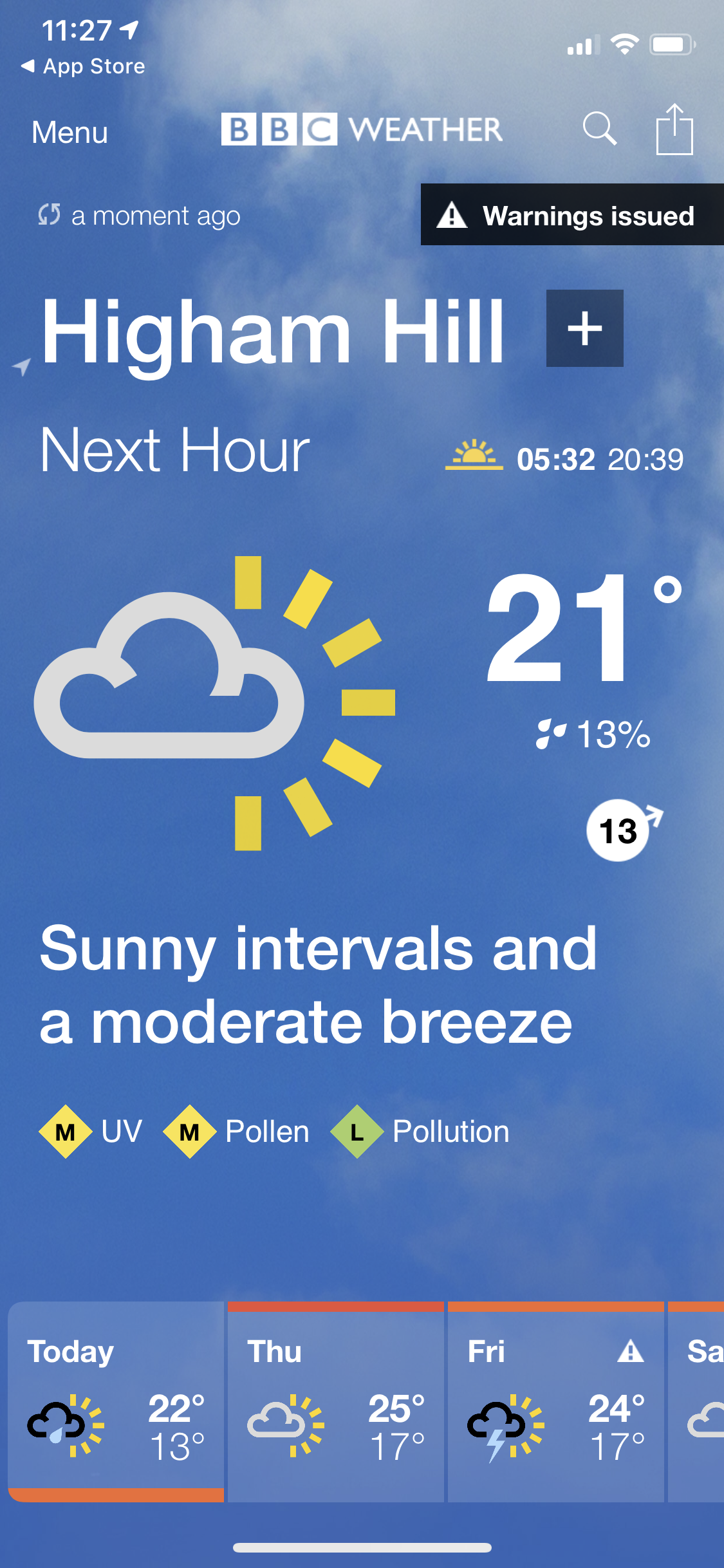 Bbc weather app for android